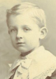 Photo of Sydney Redman aged about 8.